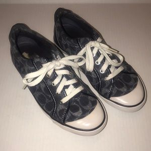 Women’s navy Coach shoes